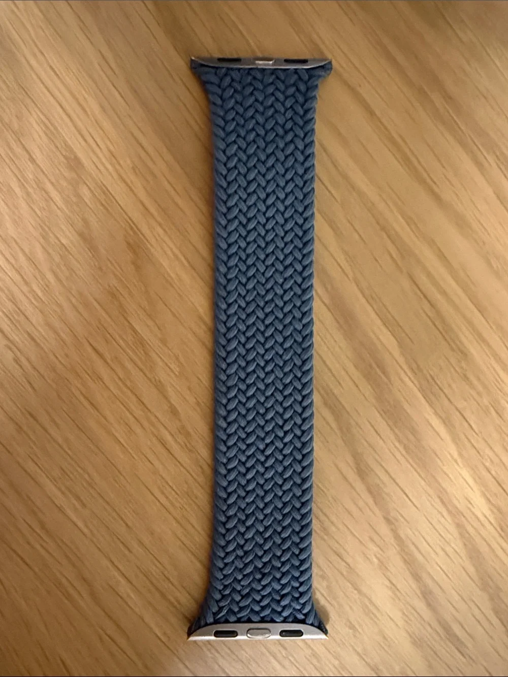 Apple Braided Solo Loop Watch Band - Anchor Blue